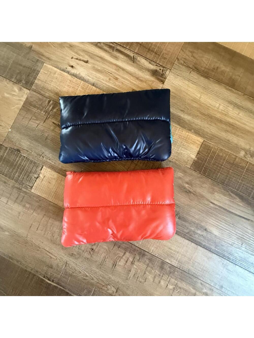 🔴 AIR FRANCE Premium Economy Blue And Orange Amenity Kit Bag with Eye Masks 🔴 - Picture 2 of 9